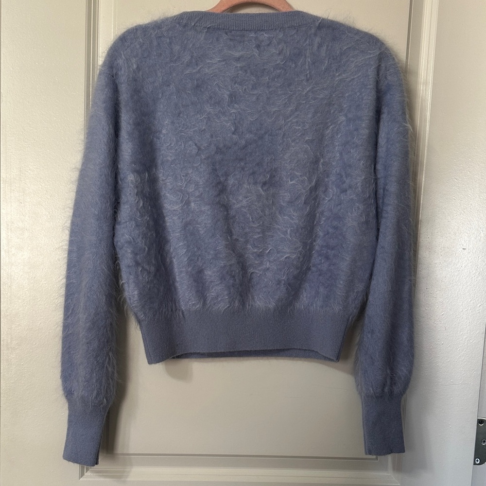 J. Crew Brushed Cashmere V-Neck Sweater - Picture 3 of 9